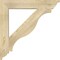 Ekena Millwork Funston Traditional Rough Sawn Bracket, Douglas Fir, 4"W x 28"D x 28"H BKT04X28X28FST01RDF - alternate 4